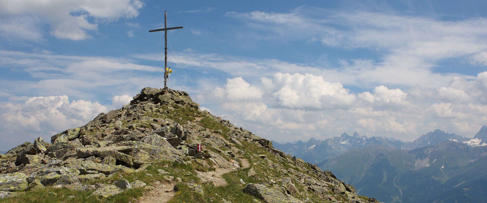 Landscape in summer in Serfaus-Fiss-Ladis