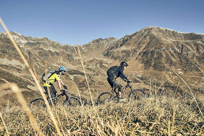 Trails mountain biking in Serfaus